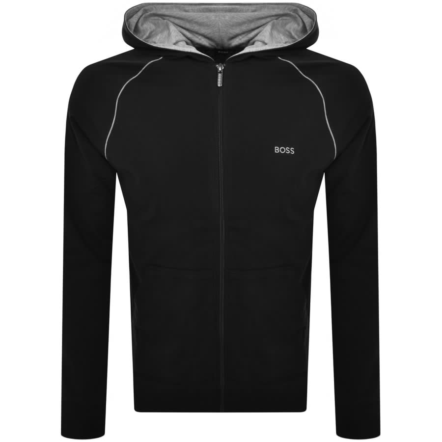 BOSS Full Zip Hoodie Black | Mainline Menswear us